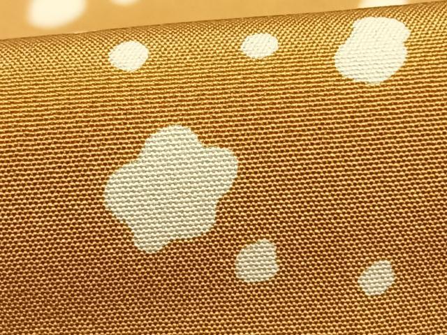 平和屋着物●長襦袢　単衣　舞花文　半衿刺繍　正絹　逸品　AABG4560fy