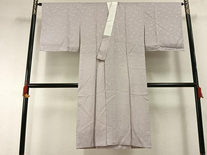 平和屋着物●長襦袢　無双仕立て　四神地紋　鴇鼠色　正絹　逸品　AABG4564fy