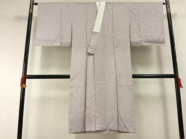 平和屋着物●長襦袢　無双仕立て　四神地紋　鴇鼠色　正絹　逸品　AABG4564fy