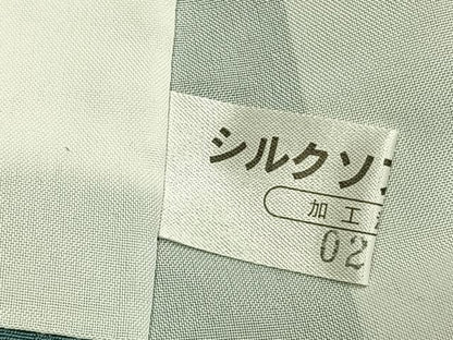 平和屋着物●訪問着　辻が花　暈し染め　金通し地　正絹　逸品　AABG4571fy