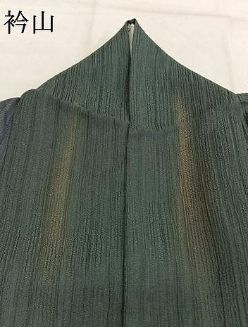 平和屋着物●上質な小紋　作家物　杢目地紋　暈し染め　鈴乃屋扱い　正絹　逸品　AABG4572fy