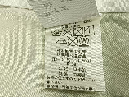 平和屋着物●小振袖　二尺袖　草花文　金彩　洗える着物　AABG4581fy