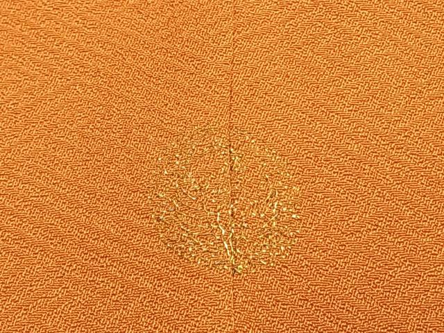 平和屋着物●訪問着　駒刺繍　枝花文　金彩　ロング丈　正絹　逸品　AABG4584fy