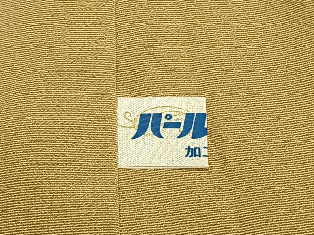 平和屋着物●豪華色留袖　駒刺繍　地紙花鳥文　暈し染め　金彩　正絹　逸品　AABG4591fy