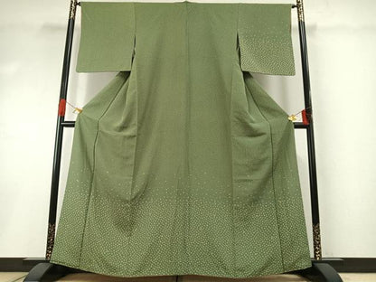 平和屋着物●訪問着　鈴　駒　金彩　正絹　逸品　AABG4604fy