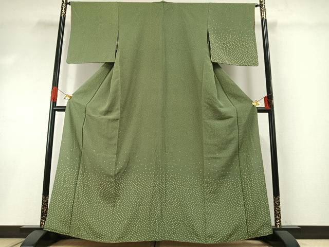 平和屋着物●訪問着　鈴　駒　金彩　正絹　逸品　AABG4604fy