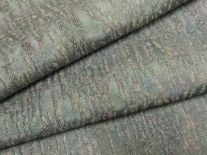 平和屋着物●上質な小紋　杢目地紋　正絹　逸品　未使用　AABG4607fy
