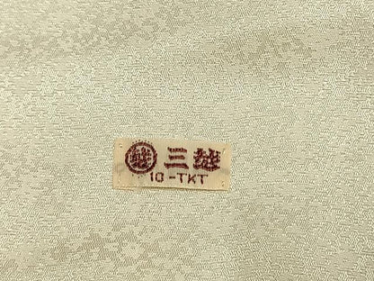 平和屋着物●訪問着　箔散らし文様　暈し染め　金銀彩　三越扱い　正絹　逸品　AABG4614fy