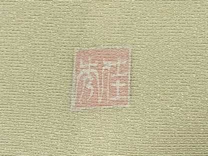 平和屋着物●訪問着　友禅　作家物　風景花文　暈し染め　正絹　逸品　未使用　AABG4618fy