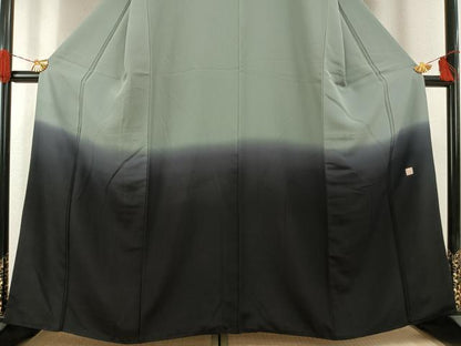 平和屋着物●訪問着　作家物　霞文　暈し染め　正絹　逸品　AABG4625fy