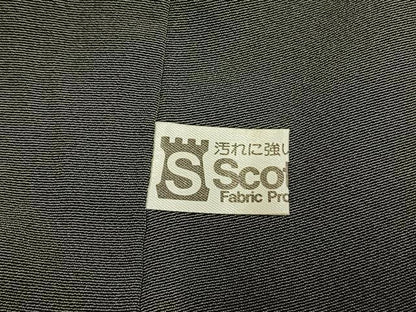 平和屋着物●訪問着　竹屋町刺繍　花鳥文　暈し染め　金銀彩　金糸　正絹　逸品　未使用　AABG4633fy