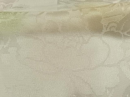 平和屋着物●振袖用長襦袢　無双仕立て　貝桶花地紋　暈し染め　正絹　逸品　AABG4645fy