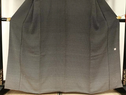 平和屋着物●紀裳苑　訪問着　鹿の子文様　正絹　逸品　AABG4654fy