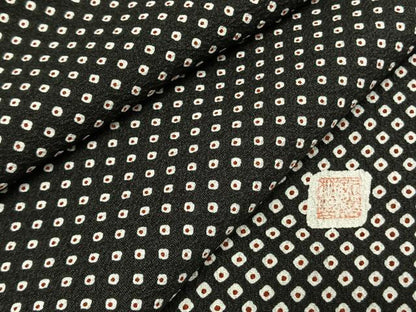 平和屋着物●紀裳苑　訪問着　鹿の子文様　正絹　逸品　AABG4654fy