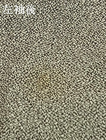 平和屋着物●お召　雪輪兎花文　正絹　逸品　AABG4668fy