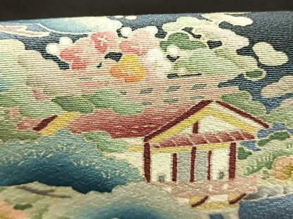 平和屋着物●本加賀友禅作家　吉田茂　黒留袖　松竹梅　暈し染め　正絹　逸品　AABG4687fy