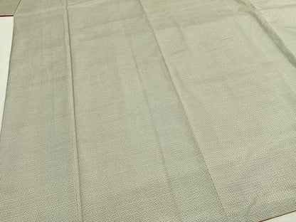 平和屋着物●本場大島紬　白大島　100亀甲　総詰め　正絹　逸品　AABG4696fy