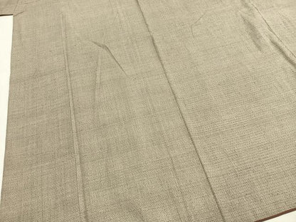平和屋着物●本場結城紬　重要無形文化財　80亀甲　総詰め　正絹　逸品　AABG4710fy