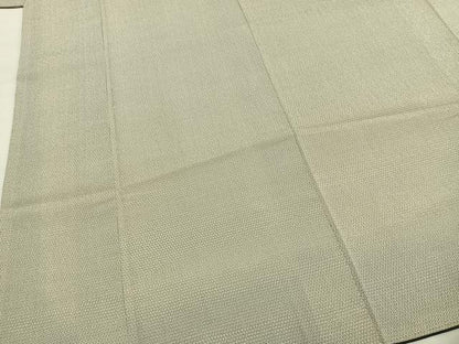 平和屋着物●男性　本塩沢　アンサンブル　110亀甲　総詰め　正絹　逸品　AABG4717fy