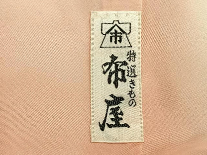 平和屋着物●恵大島紬織物謹製　本場大島紬　白大島　カタス7マルキ　白恵泥　ほたる灯　証紙付き　正絹　逸品　AABG4721fy