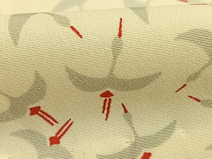 平和屋着物●長襦袢　無双仕立て　飛鳥文　半衿刺繍　正絹　逸品　AABG4752fy