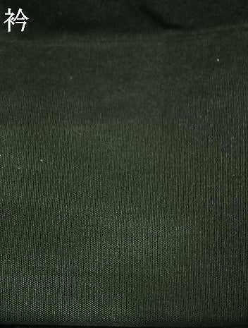 平和屋着物●男性　黒紋付　正絹　逸品　AABG4754fy