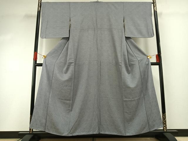 平和屋着物●江戸小紋　鮫小紋柄　正絹　逸品　AABG4755fy