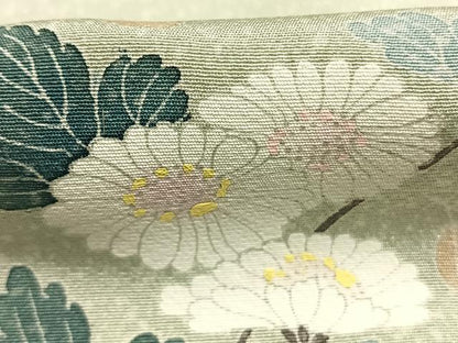 平和屋着物●訪問着　友禅　作家物　枝花文　暈し染め　正絹　逸品　AABG4777fy
