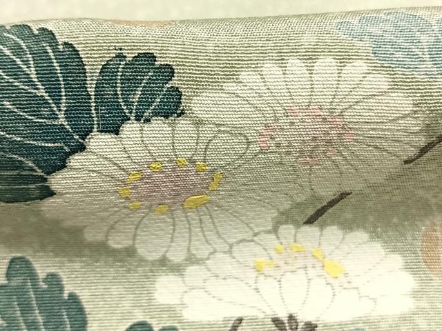 平和屋着物●訪問着　友禅　作家物　枝花文　暈し染め　正絹　逸品　AABG4777fy