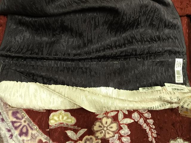 平和屋着物●訪問着　絞り　草花文　暈し染め　金彩　上代43万円　仮絵羽　正絹　逸品　未使用　AABG4795fy