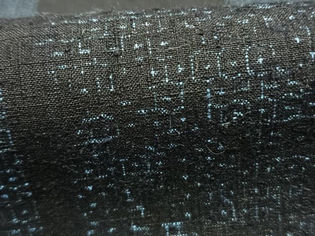 平和屋着物●本場結城紬　重要無形文化財　80亀甲　色紙文　高島屋扱い　正絹　逸品　AABG4797fy