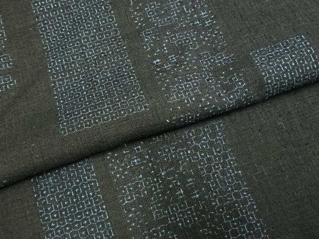 平和屋着物●本場結城紬　重要無形文化財　80亀甲　色紙文　高島屋扱い　正絹　逸品　AABG4797fy