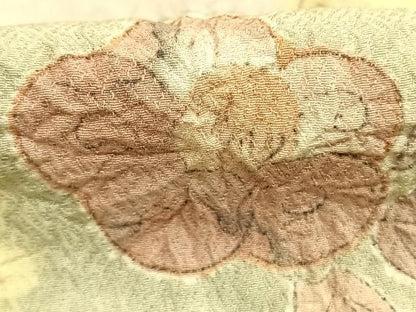 平和屋着物●訪問着　絞り　辻が花　暈し染め　正絹　逸品　AABG4800fy