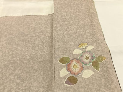 平和屋着物●訪問着　絞り　辻が花　暈し染め　正絹　逸品　AABG4800fy