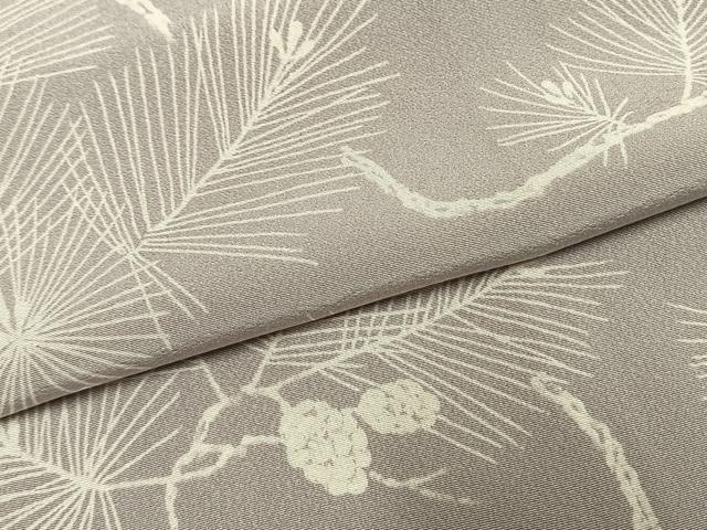 平和屋着物●訪問着　手描き　枝松文　正絹　逸品　未使用　AABG4802fy