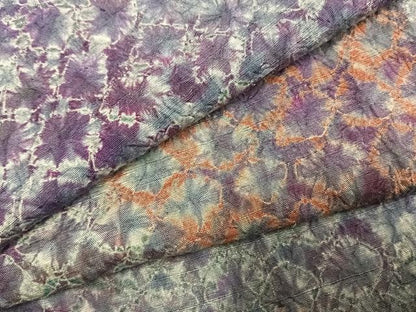 平和屋着物●菅原工房　菅原結作　漢方染紬　正絹　逸品　AABG4803fy