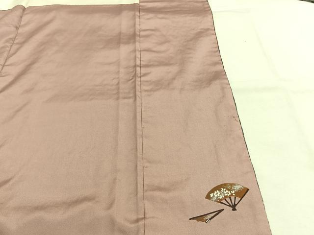 平和屋着物●菅原工房　菅原結作　漢方染紬　正絹　逸品　AABG4803fy
