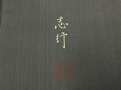 平和屋着物●ちぎり和紙重ね染　村松志行　訪問着　手描き　枝花文　暈し染め　正絹　逸品　未使用　AABG4806fy