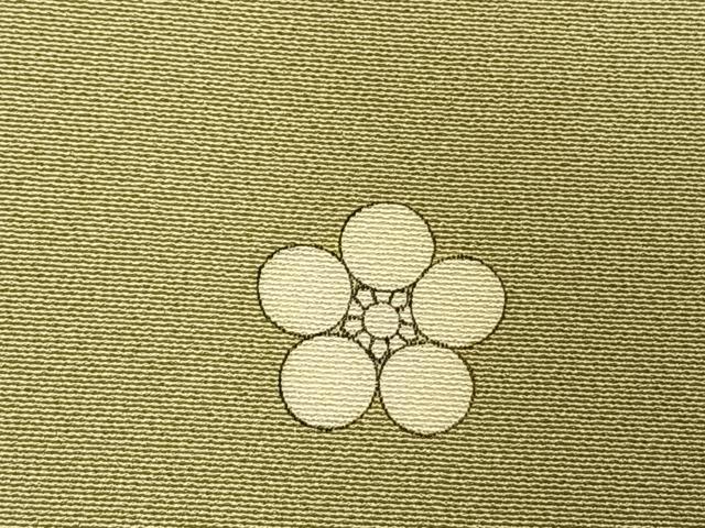 平和屋着物●豪華色留袖　友禅　駒刺繍　草花文　暈し染め　金彩　正絹　逸品　AABG4811fy