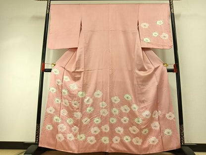 平和屋着物●訪問着　作家物　絞り　辻が花　正絹　逸品　未使用　AABG4818fy