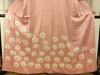 平和屋着物●訪問着　作家物　絞り　辻が花　正絹　逸品　未使用　AABG4818fy