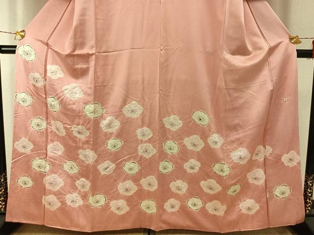 平和屋着物●訪問着　作家物　絞り　辻が花　正絹　逸品　未使用　AABG4818fy