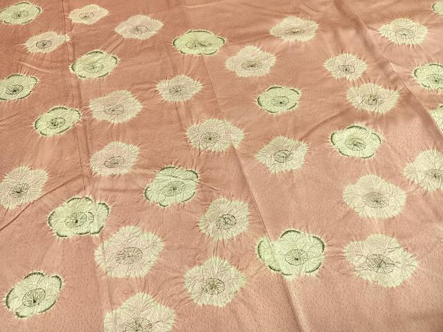 平和屋着物●訪問着　作家物　絞り　辻が花　正絹　逸品　未使用　AABG4818fy