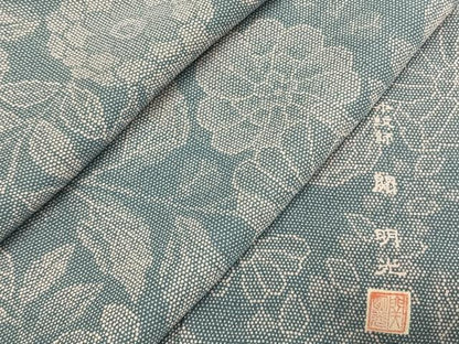 平和屋着物●小紋師　関明光　江戸小紋　辻が花　正絹　逸品　AABG4830fy