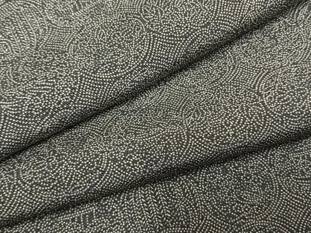 平和屋着物●江戸小紋　花丸文　正絹　逸品　AABG4832fy