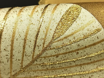 平和屋着物●ジャパンオートクチュール　渡辺雪三郎　訪問着　松　金糸　金彩　正絹　逸品　未使用　AABG4838fy
