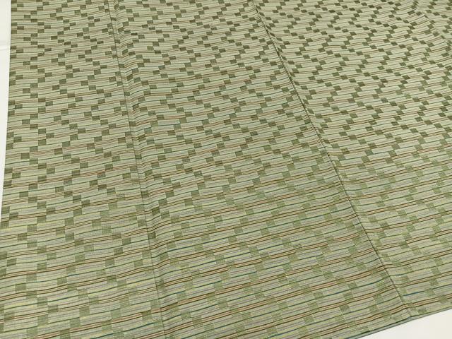 平和屋着物●菅原工房　菅原結作　漢方染紬　正絹　逸品　AABG4867ph