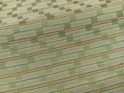 平和屋着物●菅原工房　菅原結作　漢方染紬　正絹　逸品　AABG4867ph