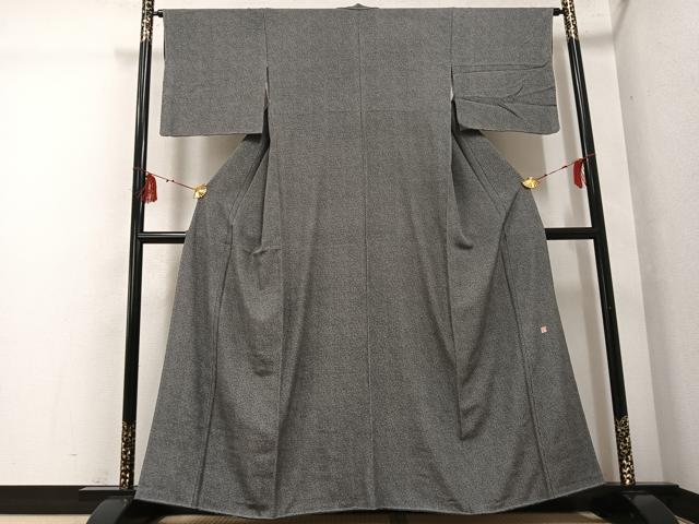 平和屋着物●江戸小紋染工房　小林染芸　小林茂徳　江戸小紋　恵比寿　大黒　さが美扱い　正絹　逸品　未使用　AABG4881ph