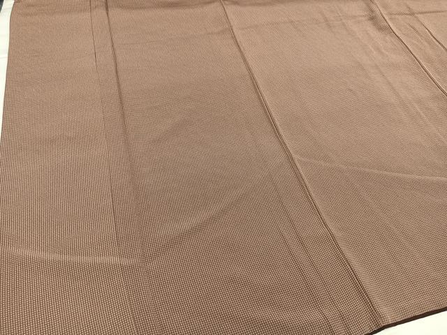 平和屋着物●江戸小紋　角通し　正絹　逸品　AABG4888ph